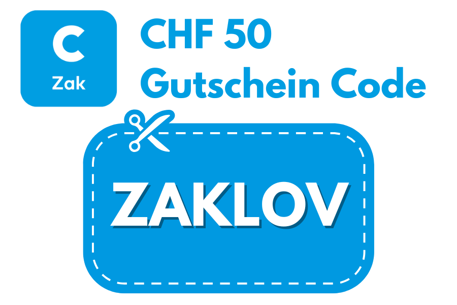 Zak Bank Cler Gutschein Code CHF 50: ZAKLOV