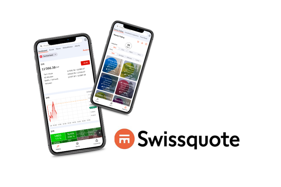 Neue Funktionen in der Swissquote Trading App