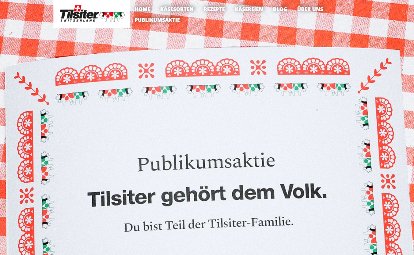 Tilsiter Publikumsaktie