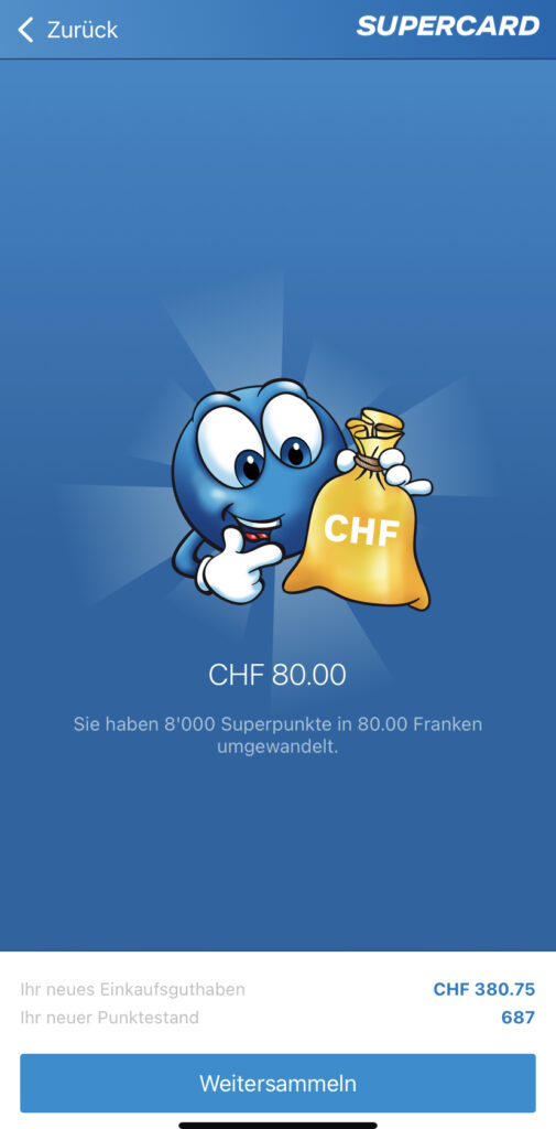 Coop Superpunkte sammeln: meine Tricks