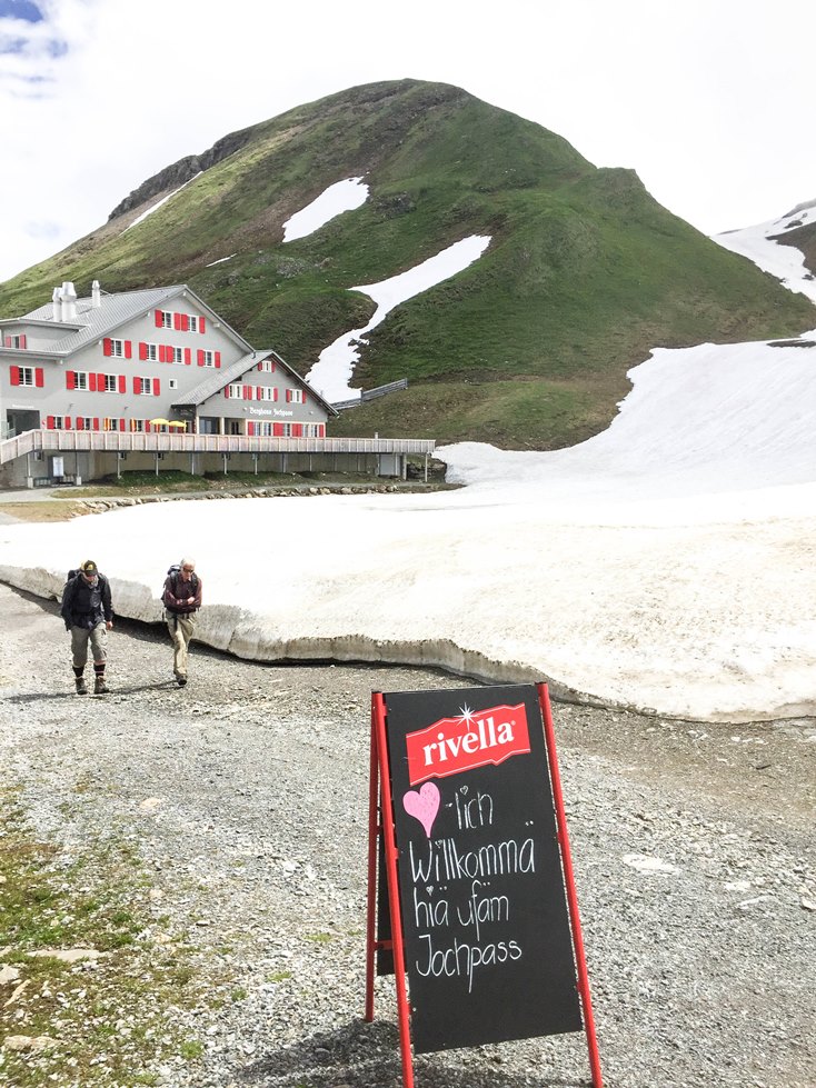 Jochpass Wanderung bei Engelberg