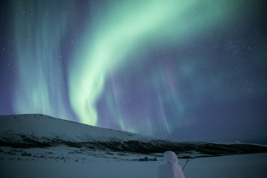 Tromsø bei Nacht