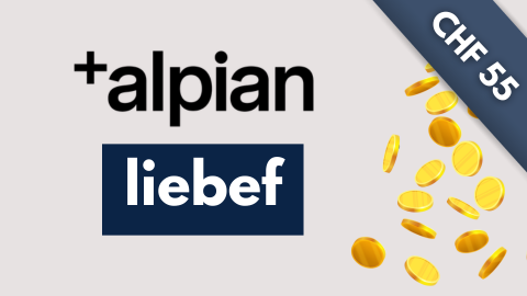 Alpian Gutscheincode liebef für CHF 120 Bonus bei der Kontoeröffnung