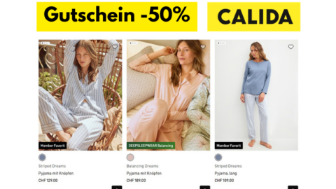 Calida Pyjama für Aktionäre 2026
