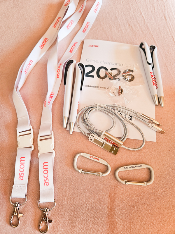 Ascom Generalversammlung Geschenk