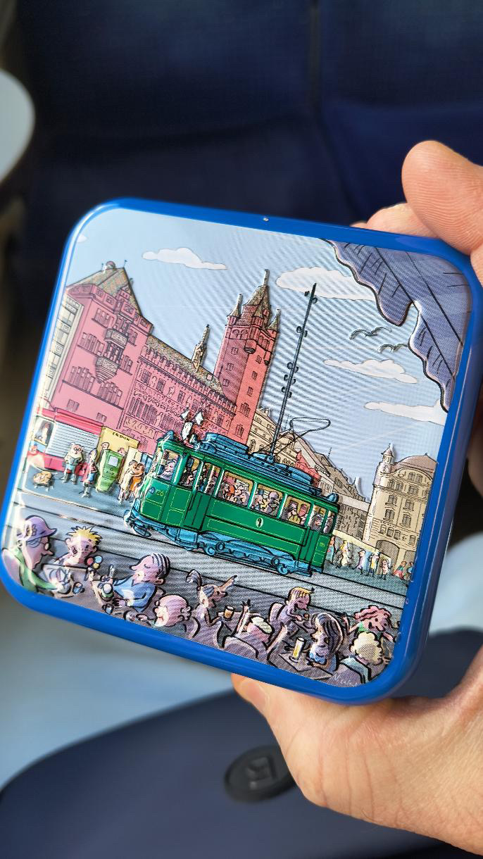 Sandoz Generalversammlung Geschenk