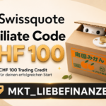 Swissquote Depot eröffnen Gutschein