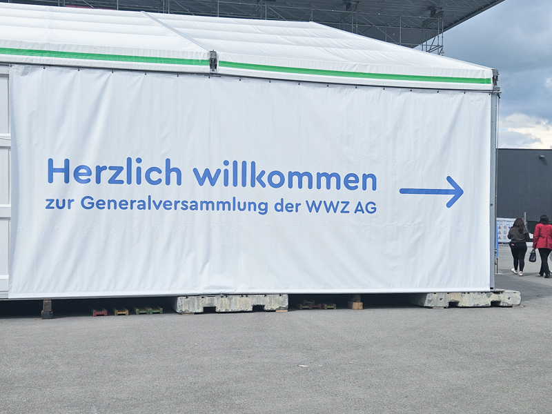 OYM Hall Zug, Vorbereitung für die WWZ Generalversammlung 2026