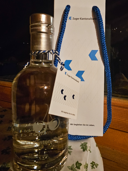 Zuger Kantonalbank GV Geschenk