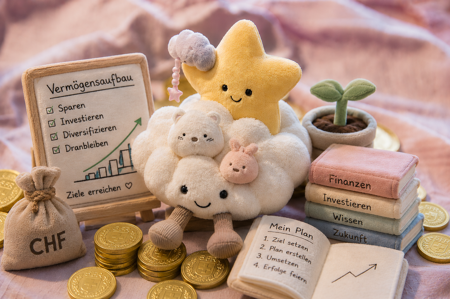 Mit 10 CHF in ETFs investieren: lohnt es sich?