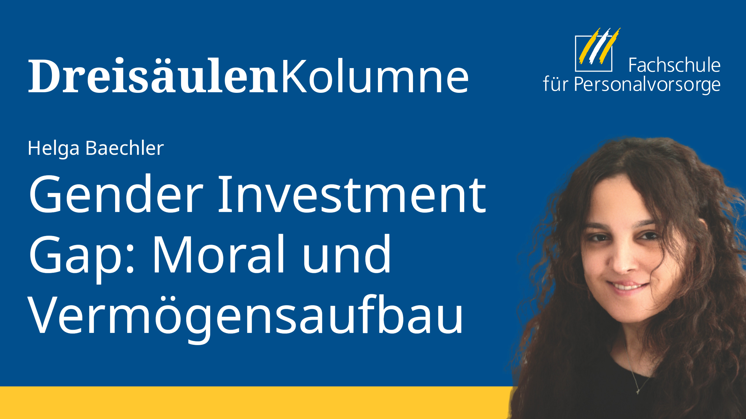 Gender Investment Gap: Wenn Moral den Vermögensaufbau bremst