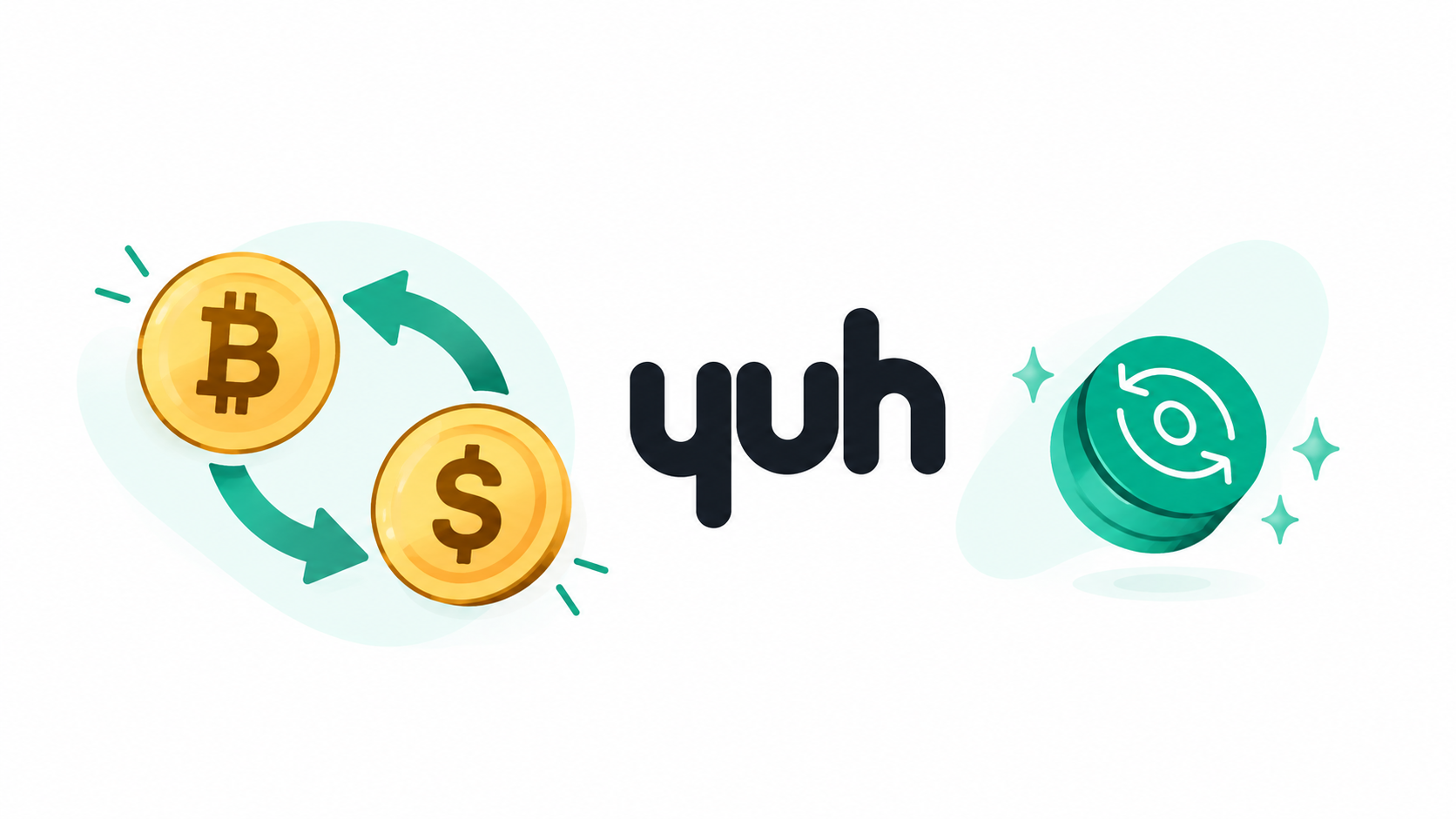 Yuh Krypto Sparplan in der Yuh App: automatisch in Bitcoin und Co. investieren