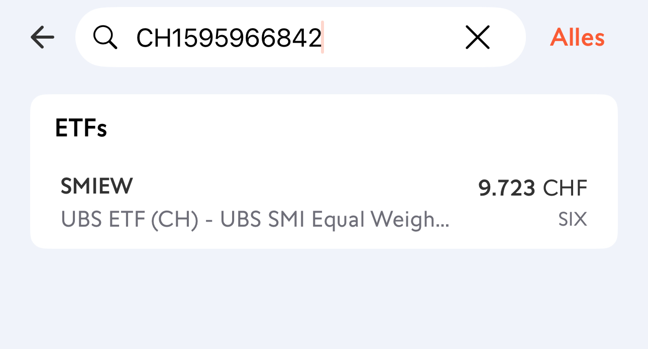 UBS SMI Equal Weight ETF (SMIEW) einfach erklärt