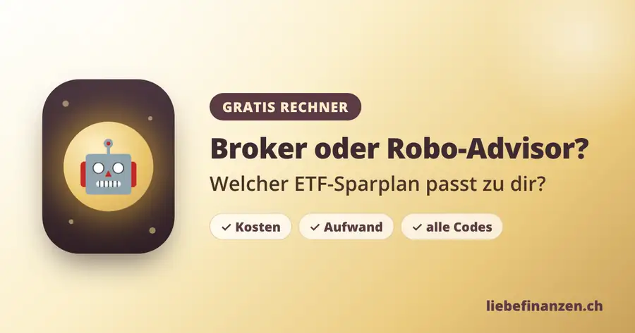 ETF Sparplan Vergleich 2026: Broker oder Robo-Advisor, welcher Sparplan passt zu dir?