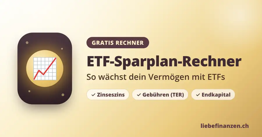 ETF Sparplan Rechner Schweiz: So wächst dein Vermögen mit ETFs, mit Zinseszins und Gebühren